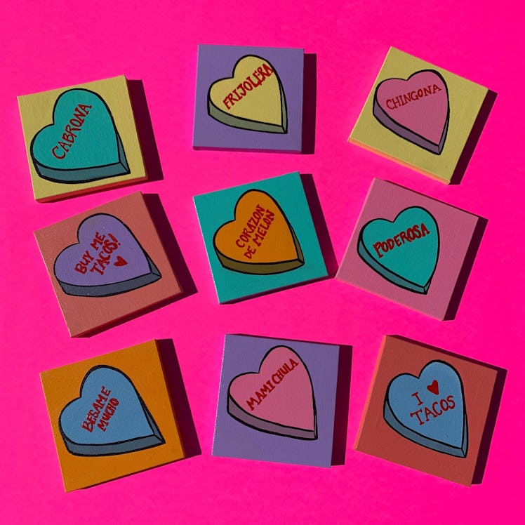 Sweetheart Mini Canvases