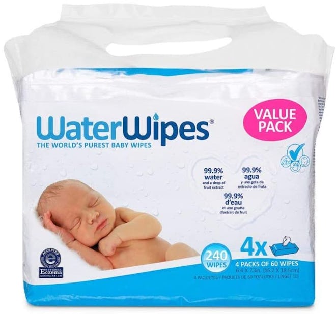 WaterWipes Sensitive Baby Wipes (4-Pack)