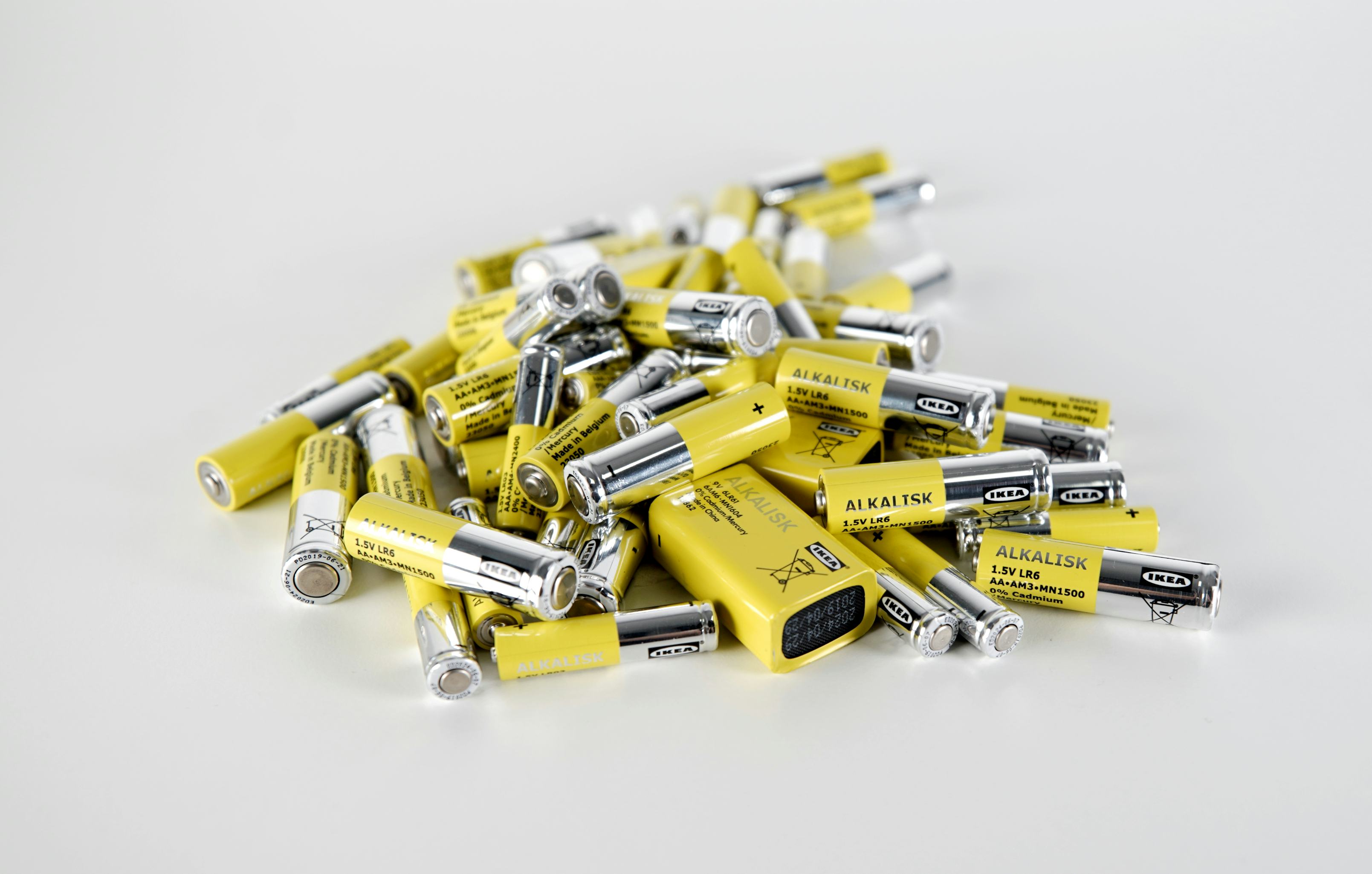 Ikea batteries.