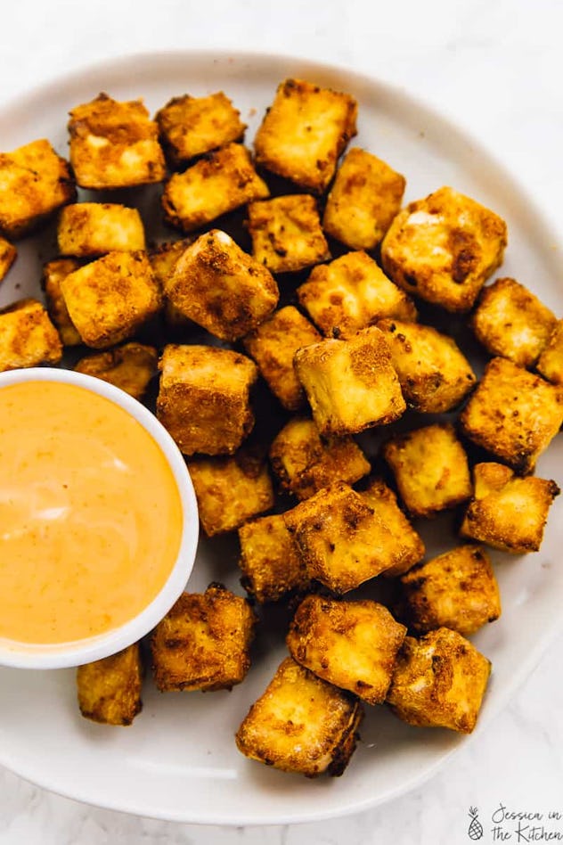 crispy air fryer tofu