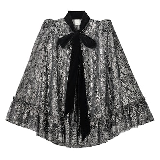 The Vampire's Wife Metallic Cape