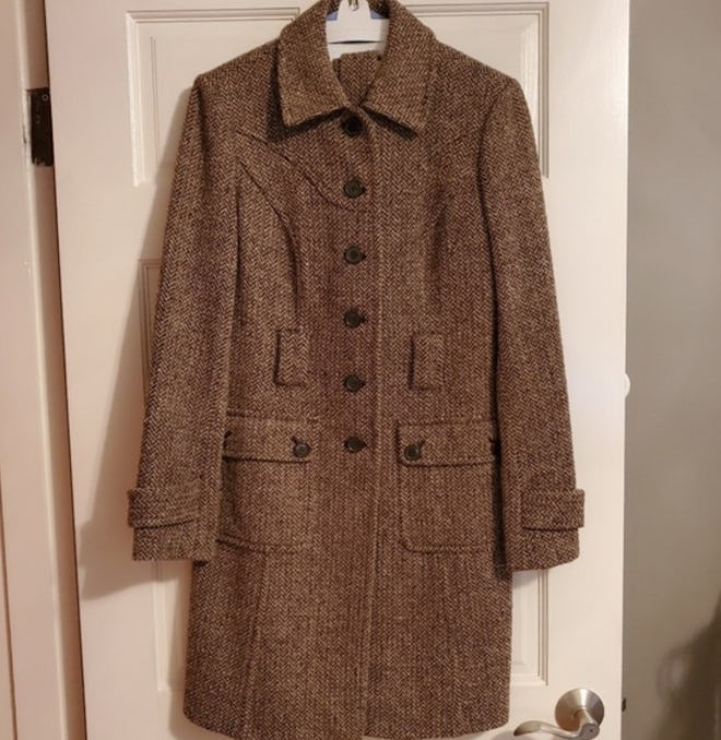 Brown Tweet Coat