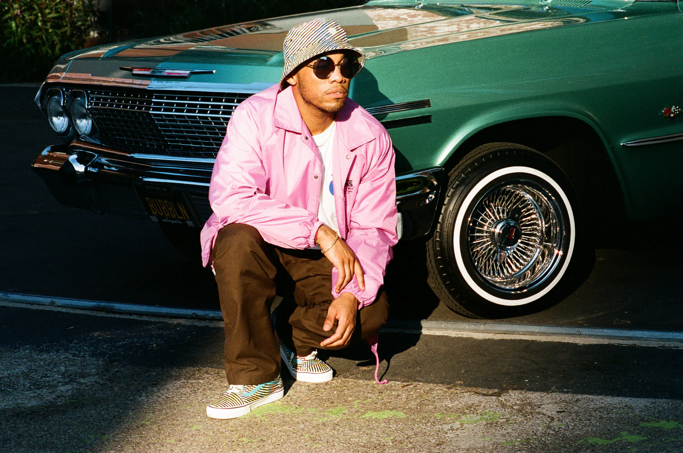 Vans×Anderson .Paak コラボ　リバーシブルジャケット Anderson Paak Is Vans' First-Ever Global Music Ambassador
