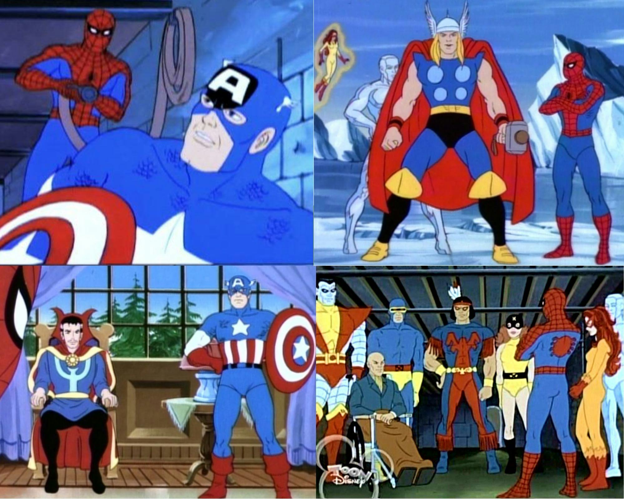 Avengers Endgame The Best Spider Man Crossover Is This 80s Cartoon