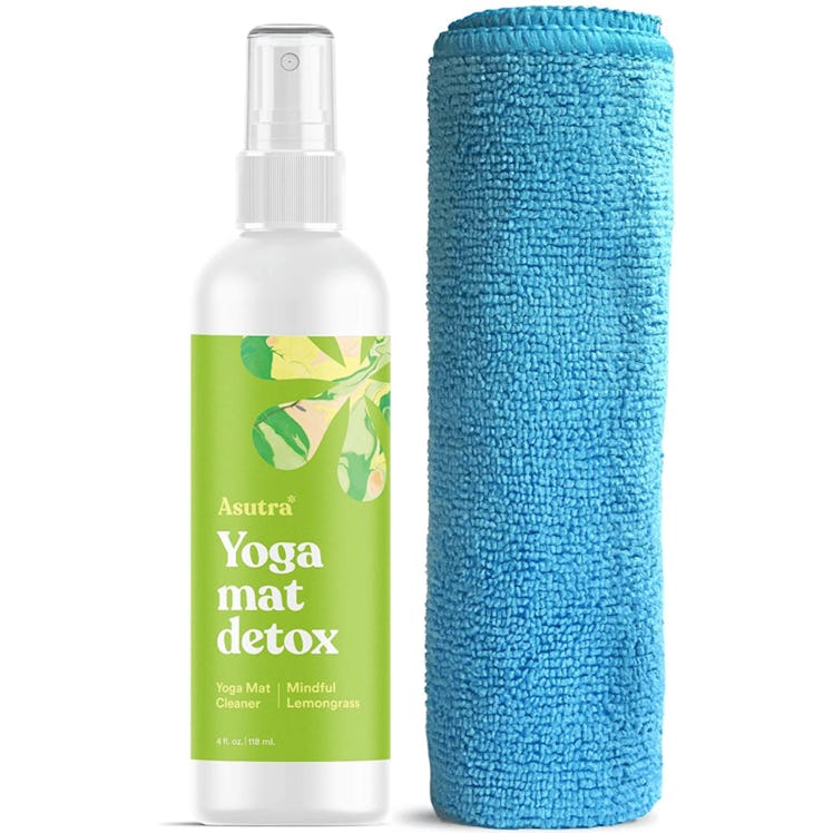 Asutra Natural & Organic Yoga Mat Cleaner (4 Ounces)