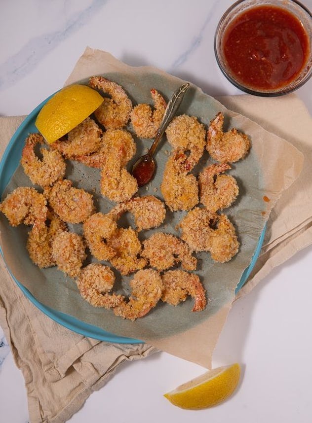 air fryer crispy fried shrimp
