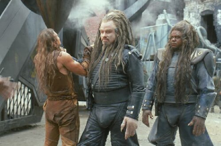 Travolta and Forest Whitaker as nine foot tall aliens