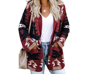 Dokotoo Open Front Long Sleeve Cardigan