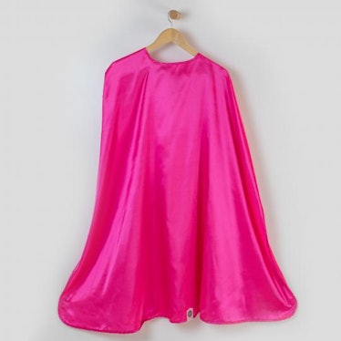 pink superhero cape 