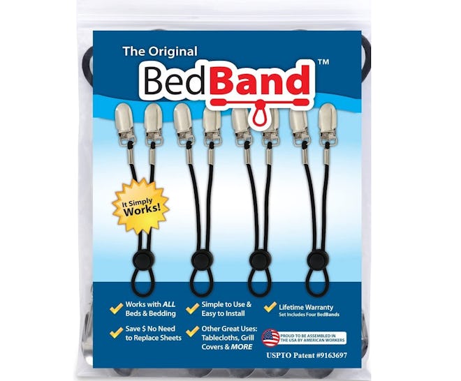 Bed Band Bed Sheet Holder (4 Bands)