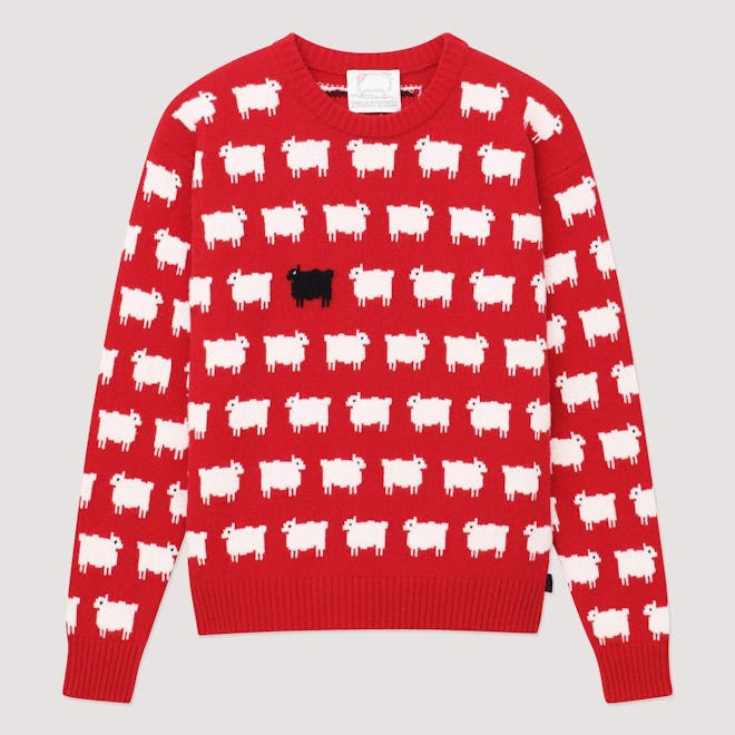 Warm & Wonderful Sheep Sweater from Rowing Blazers.
