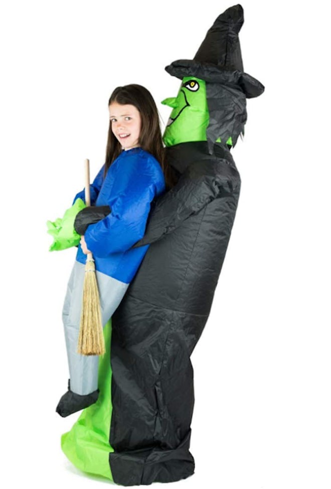 Bodysocks Kids Inflatable Witch Fancy Dress Costume