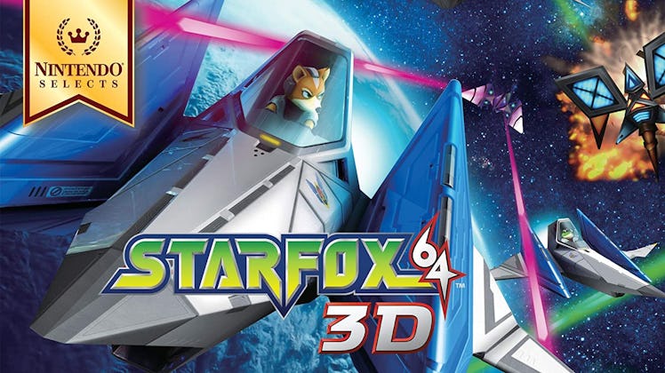 "Star Fox 64 3D" game poster