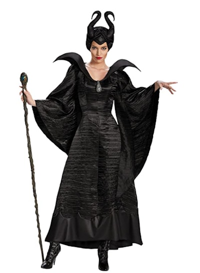 Disguise Adult Deluxe Maleficent Christening Black Gown Costume