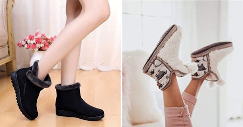 Super Cozy Boots You Can Lounge In & Wear Outside