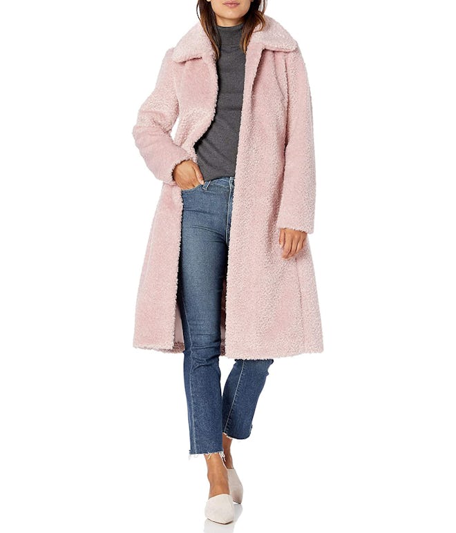 Vince Camuto Belted Long Coat