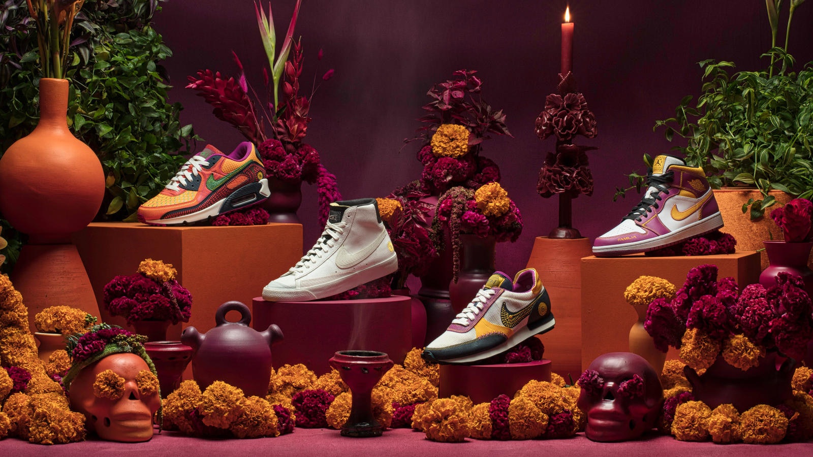 Sneakers nike dia de muertos new arrivals