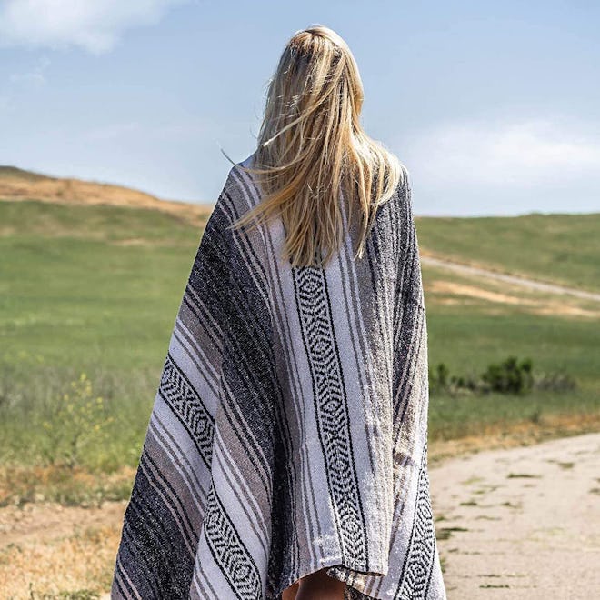 This Benevolence LA option is the best woven outdoor blanket.