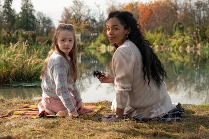 Flora and Rebecca Jessel in 'The Haunting of Bly Manor' via the Netflix press site