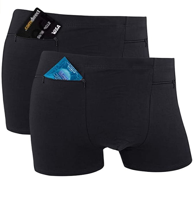 Men's Pocket Underwear with Secret Pocket (2 Pack)