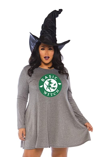 Leg Avenue Women's Casual Halloween Costume Jersey Shirt Dress