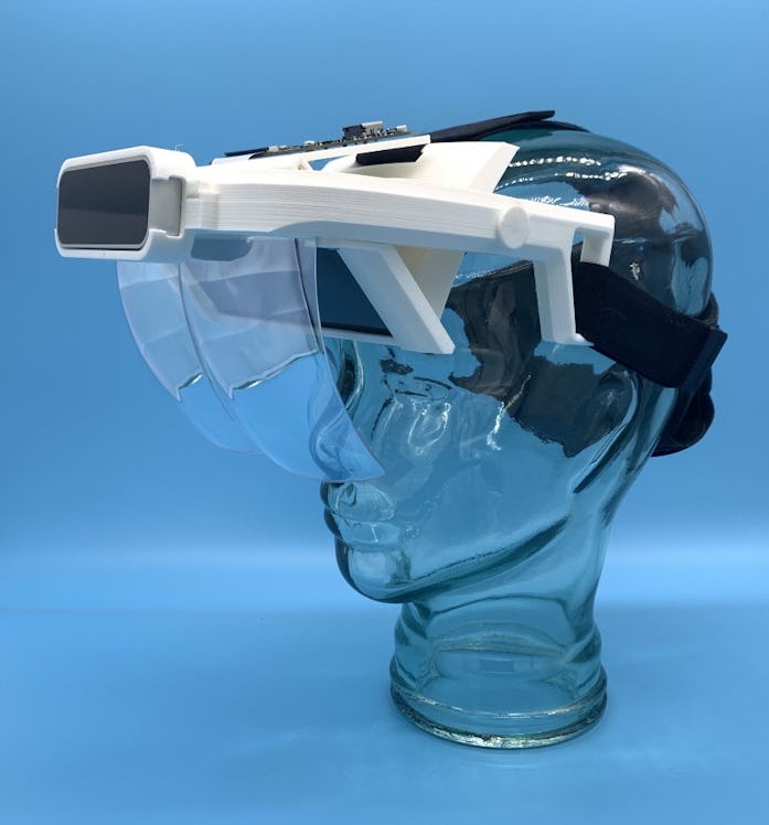 The Triton V1 is a 3D-printed AR headset.