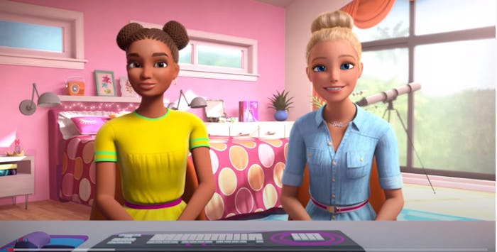 Barbie is giving amazing lessons on racism in a new video.