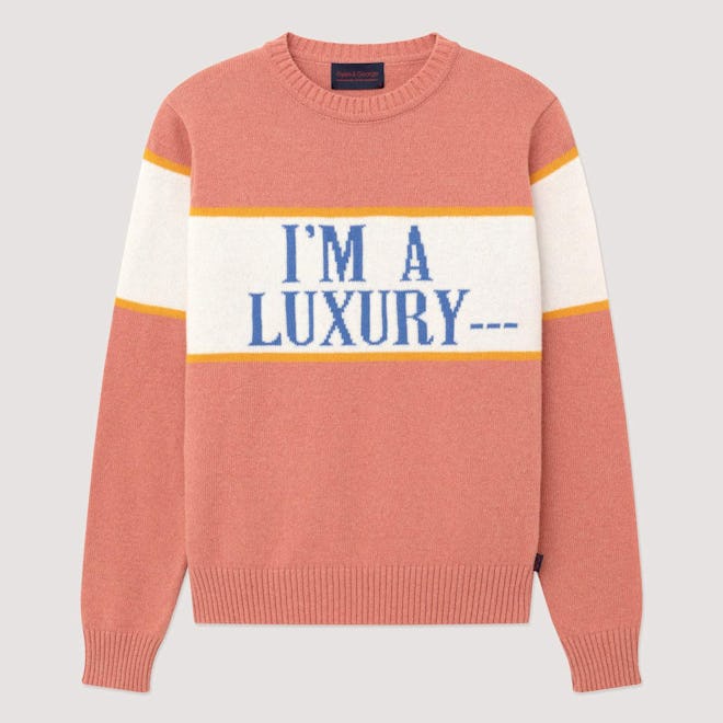 Gyles & George x Rowing Blazers “I’m A Luxury” Sweater
