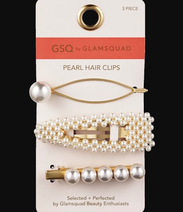 GSQ by GLAMSQUAD Pearl Hair Clips, 3CT