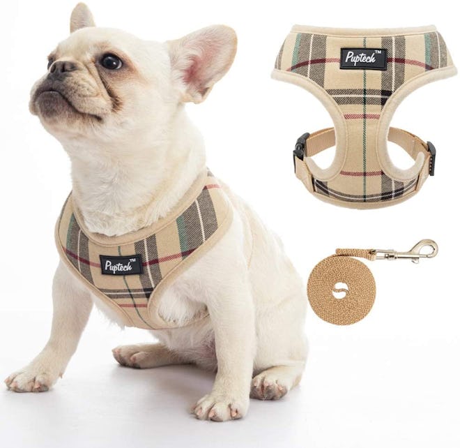 Pupteck Soft Comfort Padded Dog Harness 