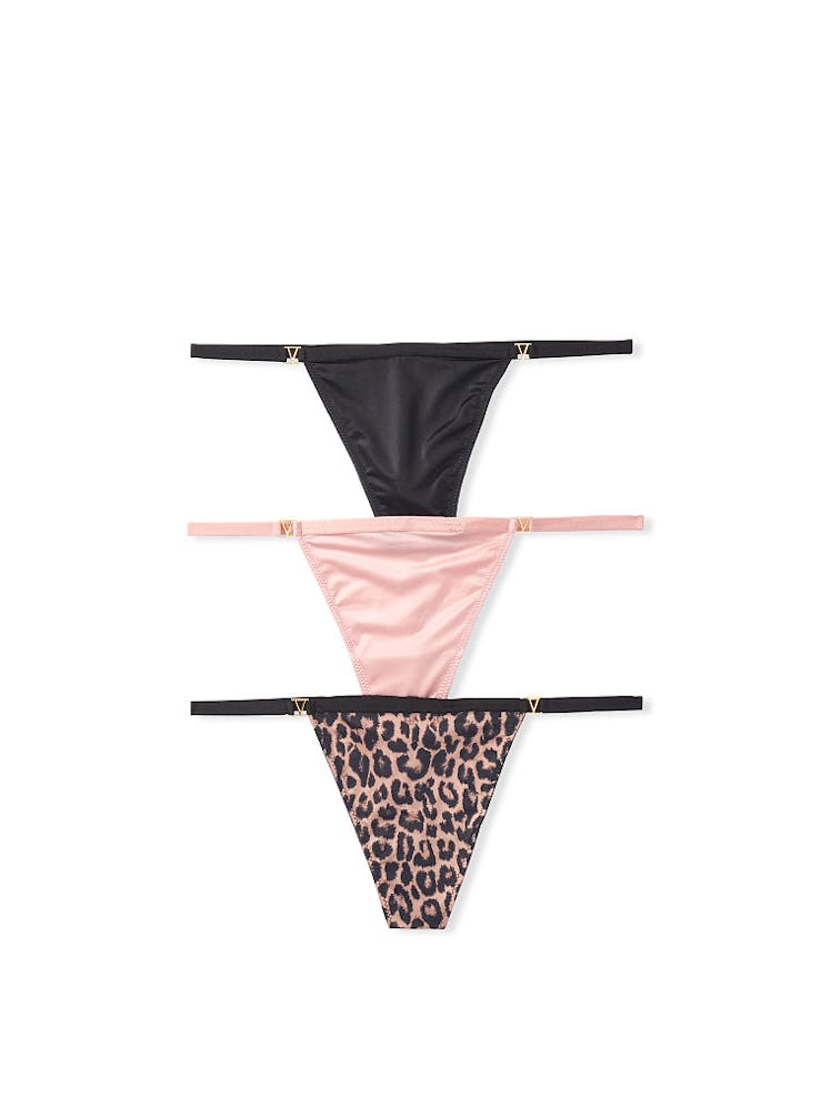 Victoria's Secret 3-pack Micro V-String Panties