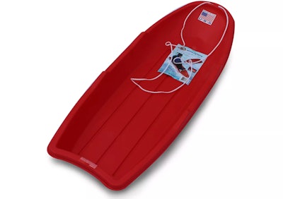 best sleds 2022: classic red flyer sled