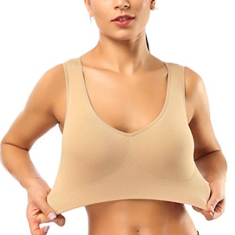 BESTENA Seamless  Sports Bra with Removable Pads