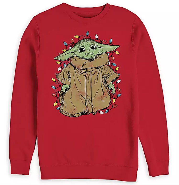 The Child with Holiday Lights Pullover for Men – Star Wars: The Mandalorian
