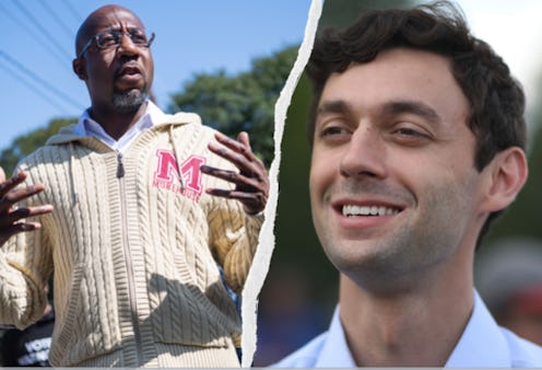 Rev. Raphael Warnock and Jon Ossoff, two of Georgia's runoff candidates for Senate