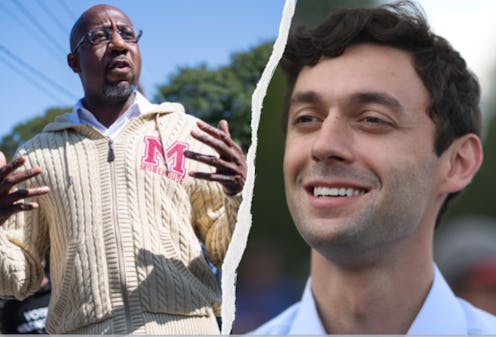 Rev. Raphael Warnock and Jon Ossoff, two of Georgia's runoff candidates for Senate