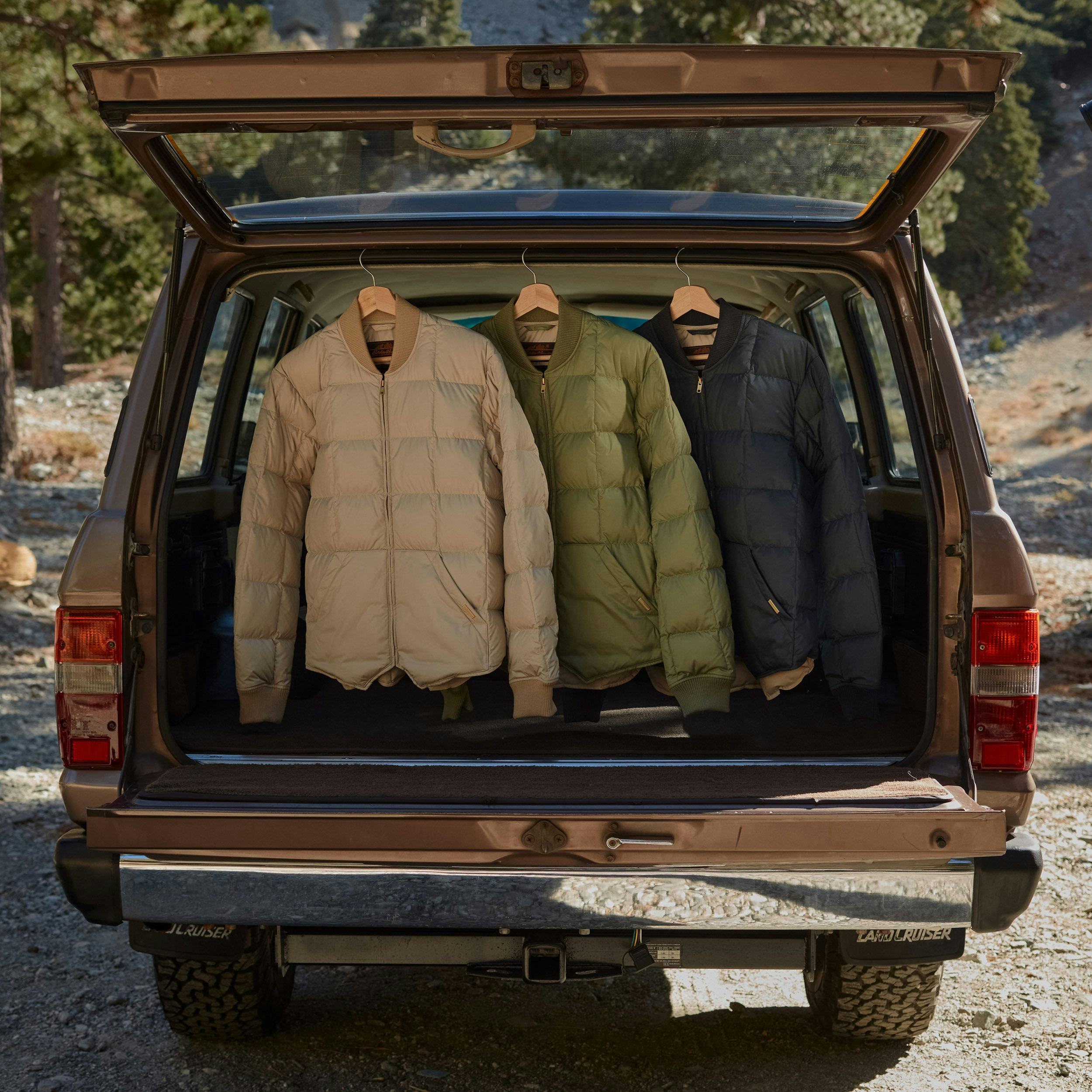 JJJJound and Eddie Bauer made the cleanest puffer jackets for this winter