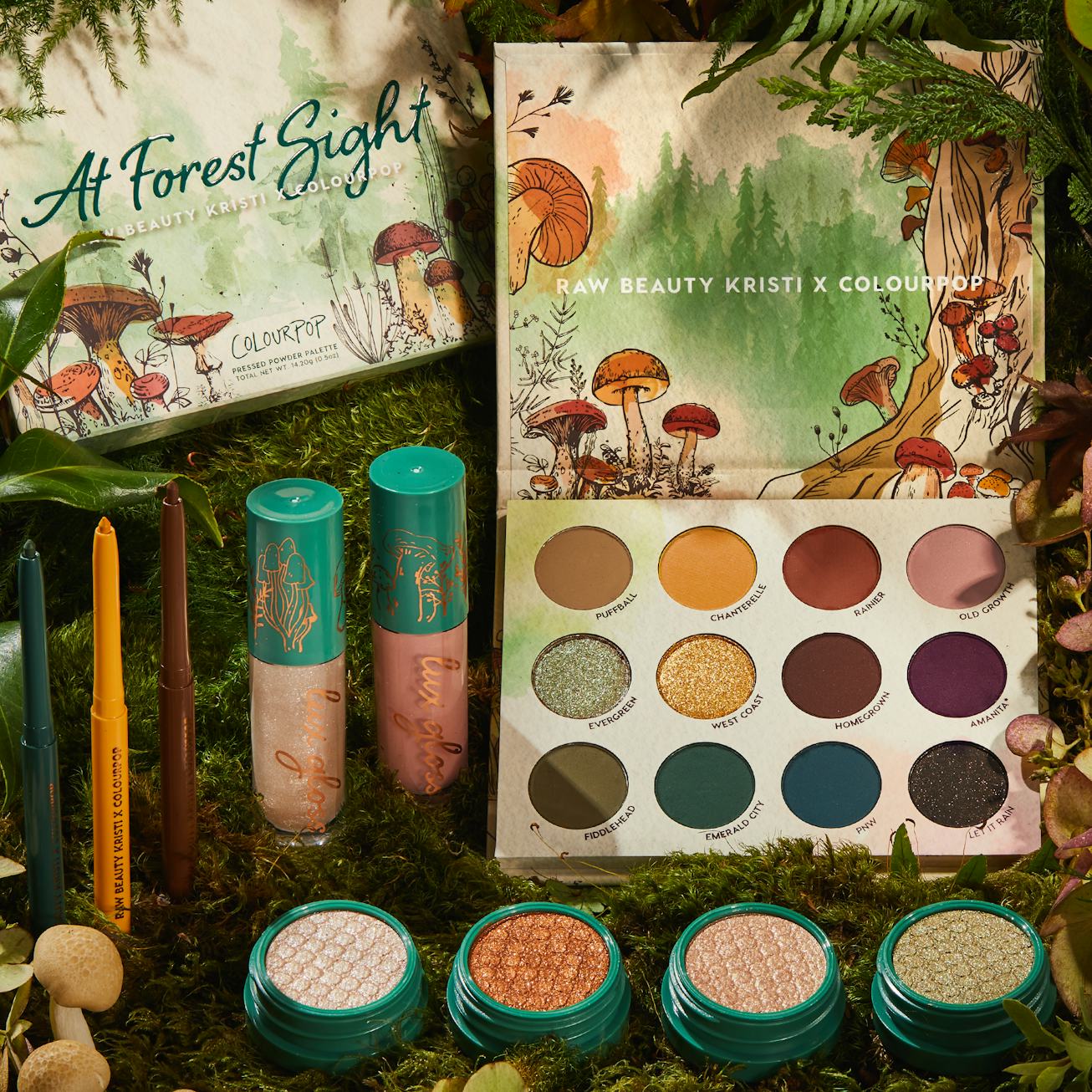 Raw Beauty Kristi makeup collection for ColourPop