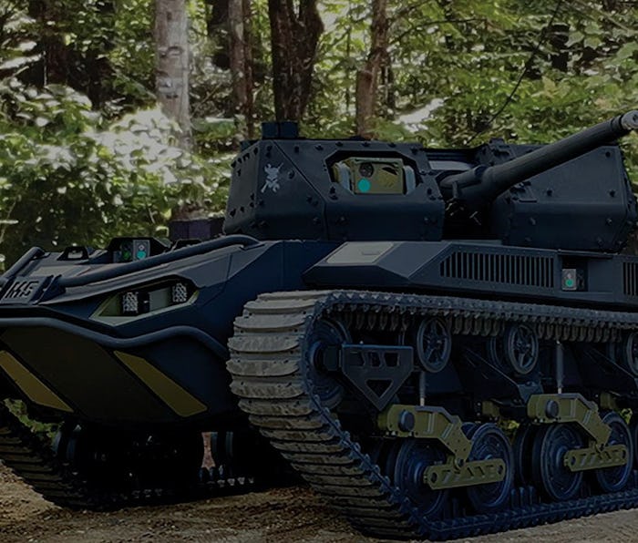 The U.S. Army is developing semi-autonomous tanks that can defend the frontlines for soldiers.
