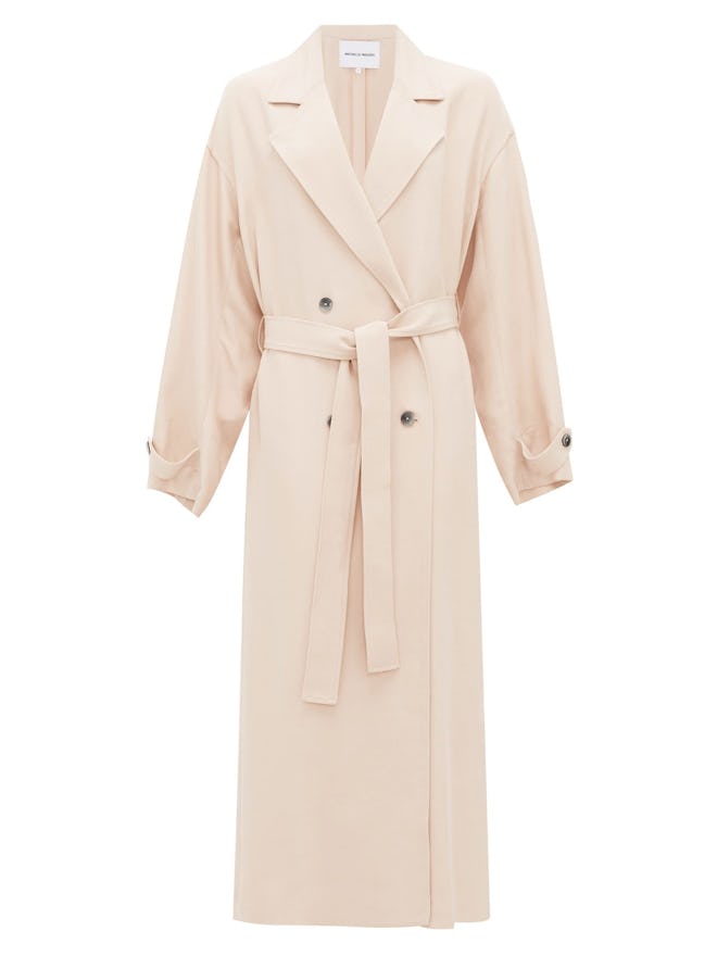 The Jany double-breasted belted trench coat