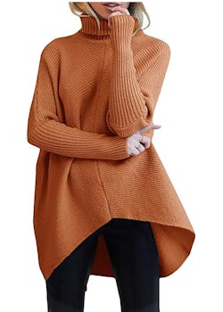 ANRABESS Asymmetri Turtleneck
