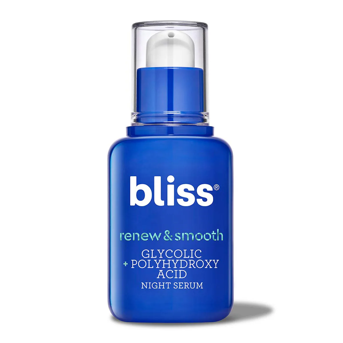 These AHA Serums Will Give You Your Clearest, Smoothest Skin 3 Bliss Renew & Smooth Night Serum