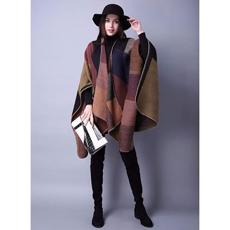 Lacavocor Open Front Shawl