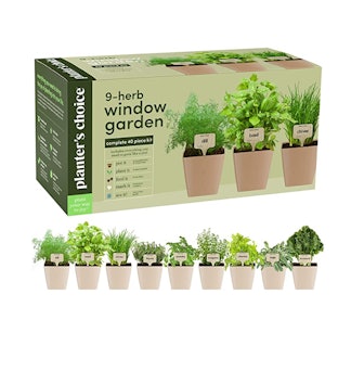 Planters' Choice Indoor Organic Herb-Growing Kit