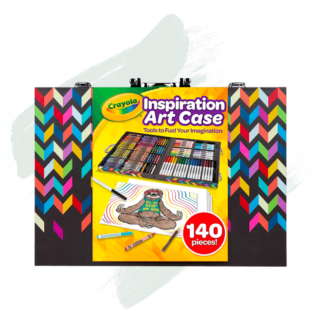 Crayola Assorted Zigzag Inspiration Art Case