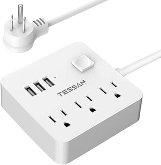 Tessan Power Strip with USB Outlets
