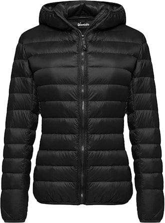 Wantdo Women's Hooded Packable Down Jacket