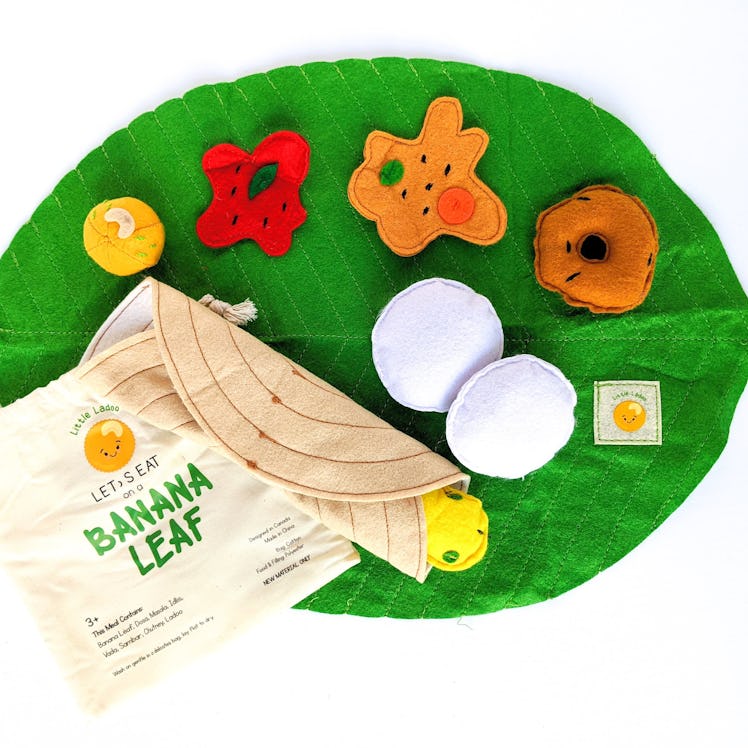 This plush South Indian meal encourages role play where children can eat their favorite dosa, idlis ...