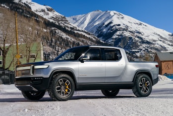 The Rivian R1T.