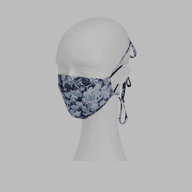 Designer Face Mask Sets : Louis Vuitton bandana